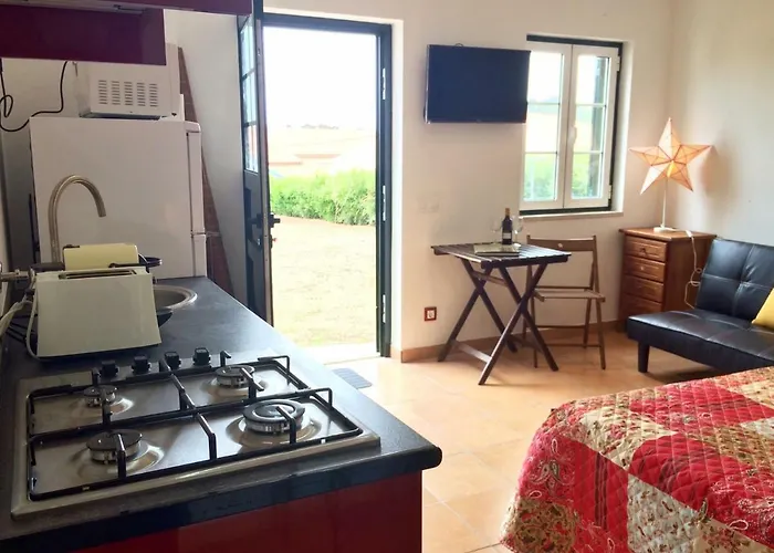 別荘 Casas Da Lagoa - 4 Independentes Santo Isidoro